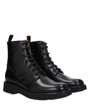 Church's Black Leather Ankle Boots