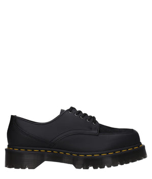 Dr. Martens Black Leather Oxfords And Derbies