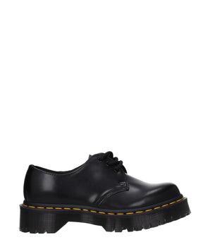 Dr. Martens Black Leather Oxfords And Derbies