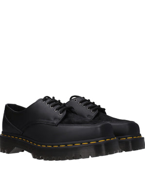 Dr. Martens Black Leather Oxfords And Derbies