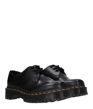 Dr. Martens Black Leather Oxfords And Derbies