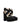 Jimmy Choo Black Satin Platform Sandals