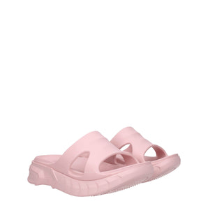 Givenchy Pink Cotton Slippers Sandals