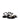 Dolce & Gabbana Black Leather Flat Sandals