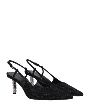 Givenchy Black Fabric High Heel Pumps
