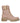 Balmain Beige Leather Ankle Boots