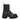 Off-White Black Leather Ankle Boots