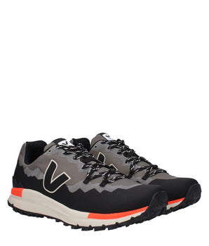 Veja Gray Fabric Athletic Sneakers