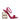 Dolce & Gabbana Pink Leather Stiletto Heels Sandals