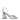 The Attico Gray Leather Platforms