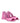 The Attico Pink Leather Platform Sandals