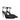 Manolo Blahnik Black Leather High Heel Pumps
