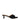 Off-White Black Linen Flat Sandals