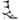 Paris Texas Black Leather Stiletto Heels Sandals