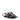 Paris Texas Black Leather Flip-Flop Sandals