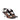 Paris Texas Black Leather Stiletto Heels Sandals