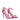 Stuart Weitzman Pink Satin Stiletto Heels Sandals