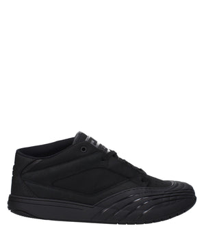 Givenchy Black Fabric Low Top Sneakers