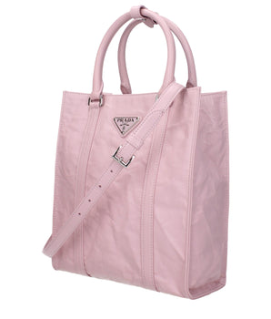 Prada Pink Leather Handbag