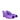 Christian Louboutin Purple Leather Wedges Sandals