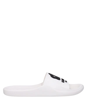 Kenzo White Cotton Slippers