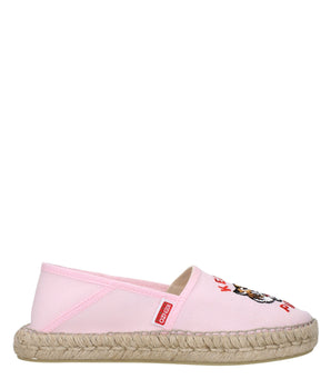 Kenzo Pink Fabric Espadrilles