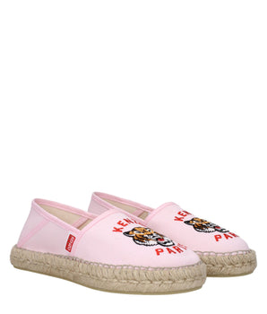Kenzo Pink Fabric Espadrilles