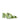 The Attico Green Satin Stiletto Heels Sandals