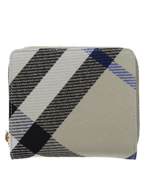 Burberry Beige Fabric Wallet