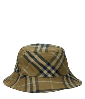 Burberry Green Cotton Bucket Hat
