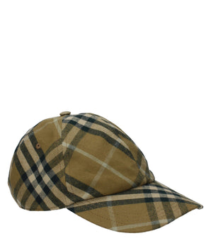Burberry Green Cotton Cap (Baseball Hat)