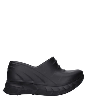 Givenchy Black Cotton Slippers