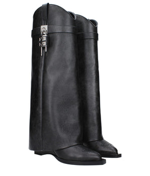 Givenchy Black Leather Boots