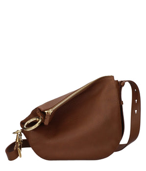 Burberry Brown Leather Crossbody Bag