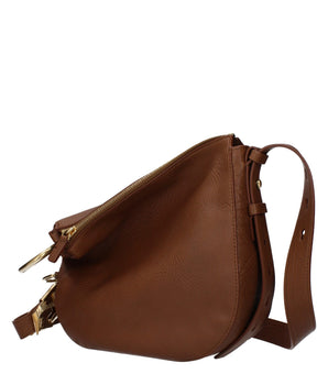 Burberry Brown Leather Crossbody Bag