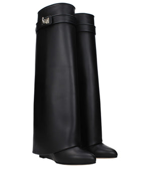 Givenchy Black Leather Boots