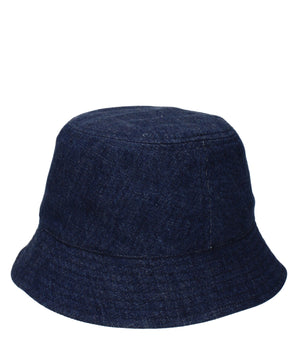 Isabel Marant Blue Cotton Bucket Hat