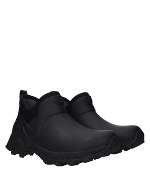 Givenchy Black Cotton Ankle Boots