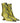 The Attico Yellow Leather Ankle Boots