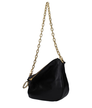 Burberry Black Leather Shoulder Bag