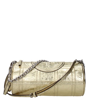 Tory Burch Gold Leather Shoulder Bag