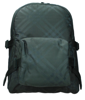Burberry Green Fabric Backpack