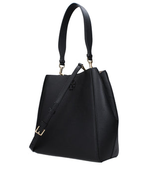 Tory Burch Black Leather Shoulder Bag