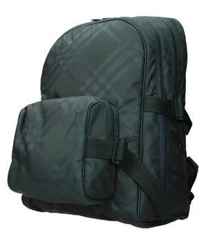 Burberry Green Fabric Backpack