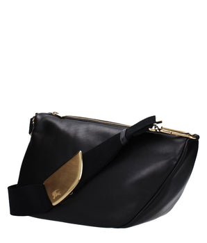 Burberry Black Leather Crossbody Bag