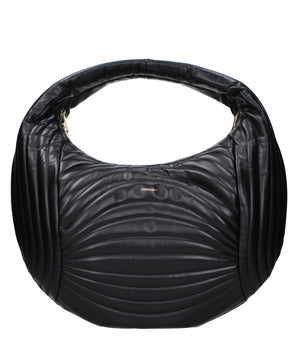 Salvatore Ferragamo Black Leather Handbag