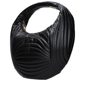 Salvatore Ferragamo Black Leather Handbags