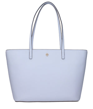 Tory Burch Light Blue Leather Shoulder Bag