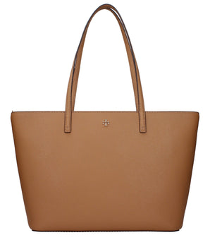 Tory Burch Brown Leather Shoulder Bag