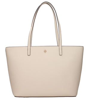 Tory Burch Beige Leather Shoulder Bag